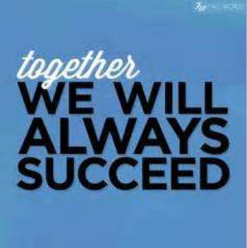 Encouraging you to work together on near a river.