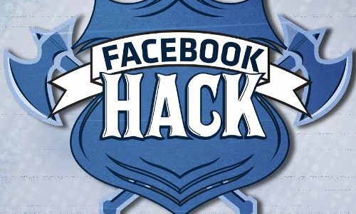 Encouraging you to protect yourself from Facebook hacking on near a river.