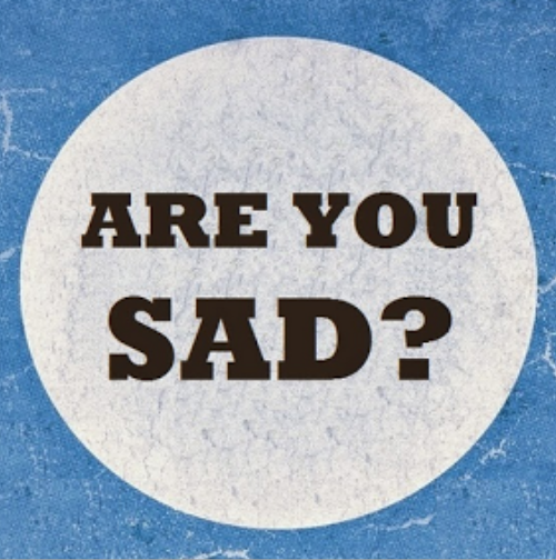 Encouraging you to not be sad on near a river.